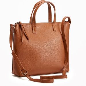 brown over the shoulder bag